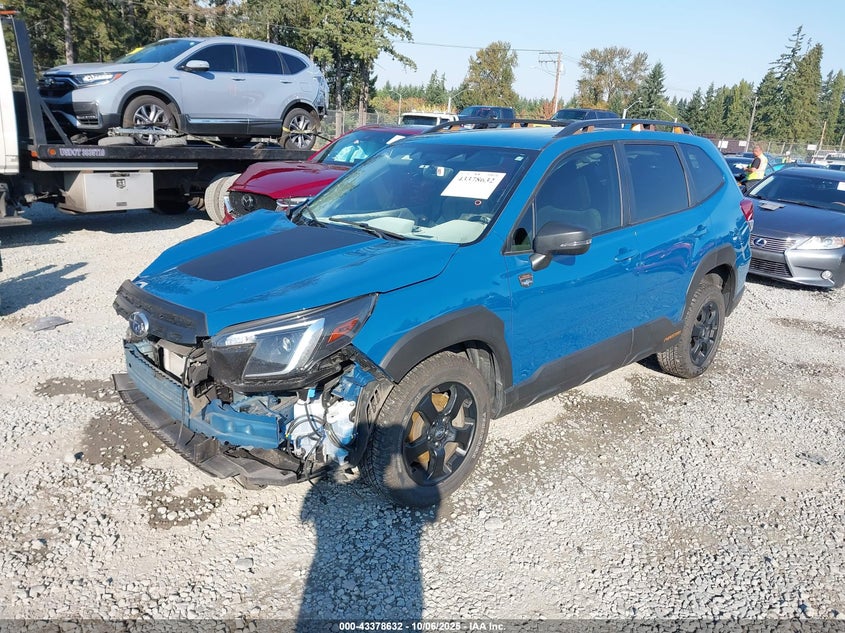2023 Subaru Forester 2.5 Wilderness Blue Lot 111043378632 Vin JF2SKAMC5PH530541