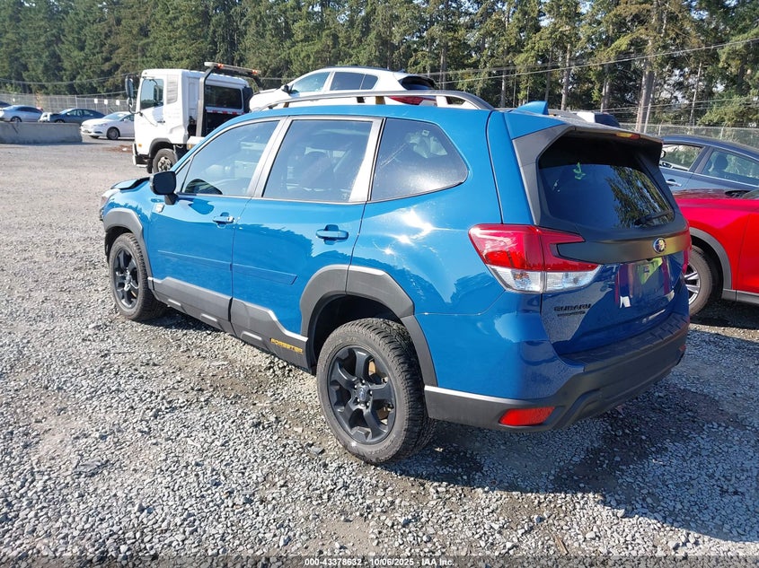 2023 Subaru Forester 2.5 Wilderness Blue Lot 111043378632 Vin JF2SKAMC5PH530541