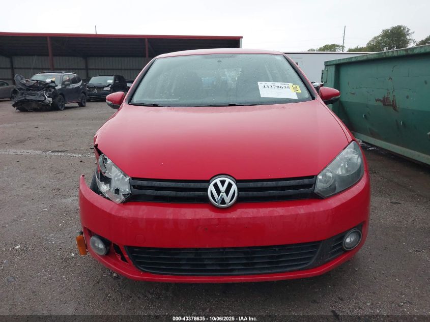 2013 Volkswagen Golf 2.0L Tdi 4-Door VIN: WVWDM7AJ6DW134956 Lot: 43378635