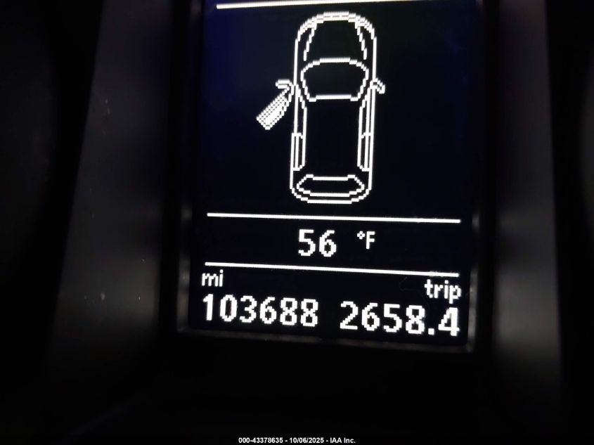 2013 Volkswagen Golf 2.0L Tdi 4-Door VIN: WVWDM7AJ6DW134956 Lot: 43378635