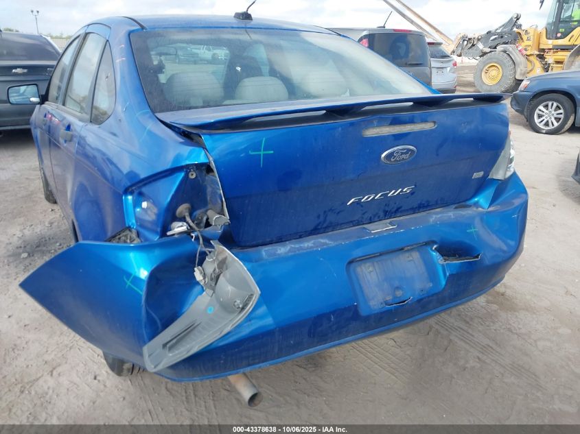 2010 Ford Focus Se VIN: 1FAHP3FN6AW245831 Lot: 43378638