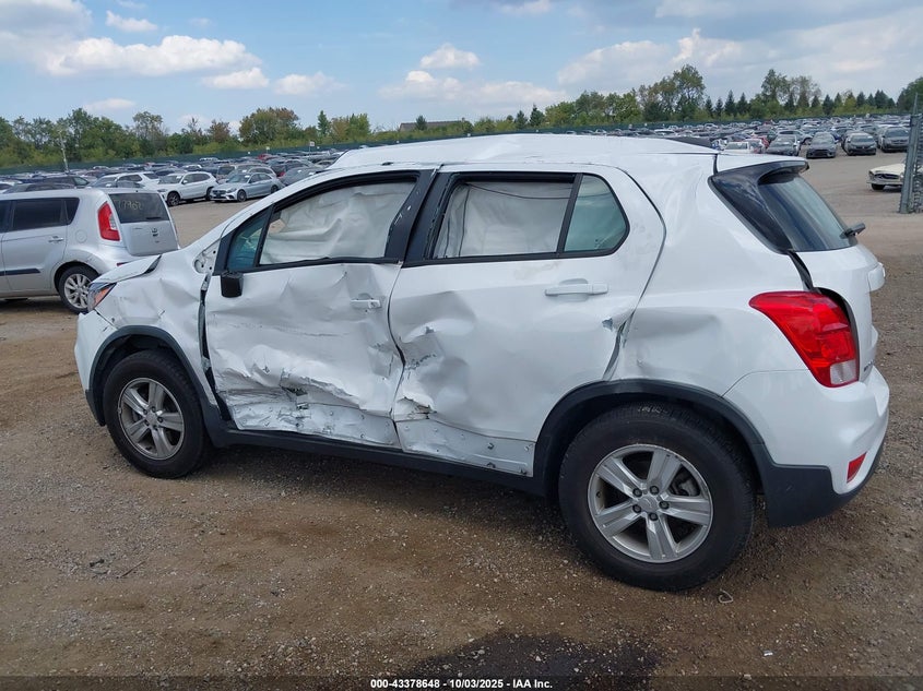2020 Chevrolet Trax Awd Ls VIN: 3GNCJNSBXLL267294 Lot: 43378648