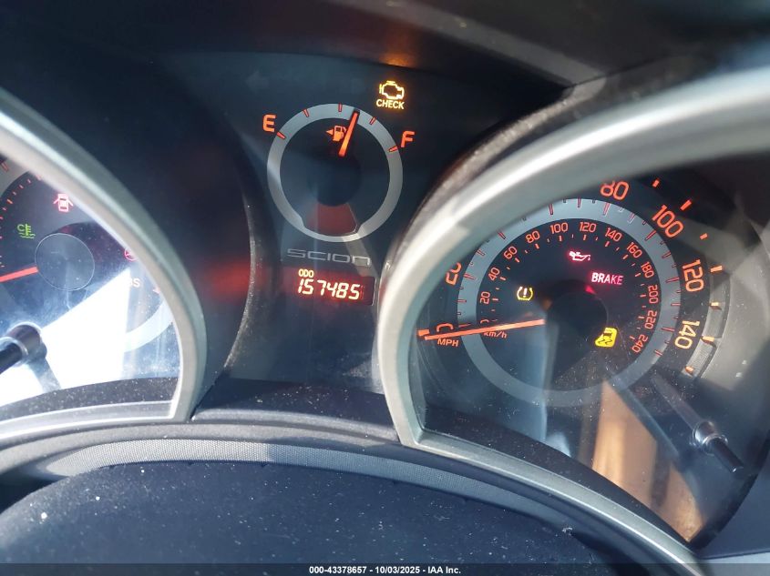 2013 Scion Tc VIN: JTKJF5C74D3056271 Lot: 43378657