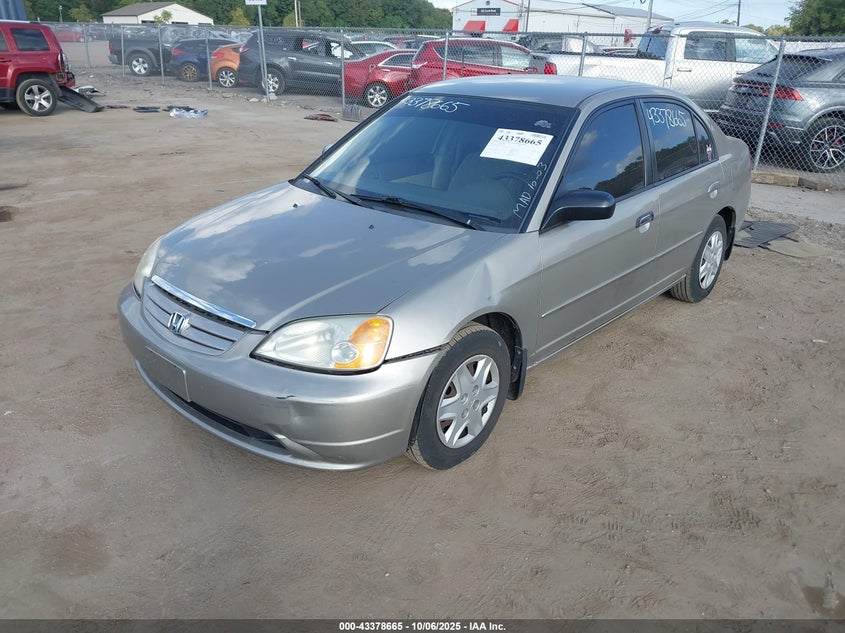 2003 Honda Civic Lx 2HGES16563H620071 photo 1