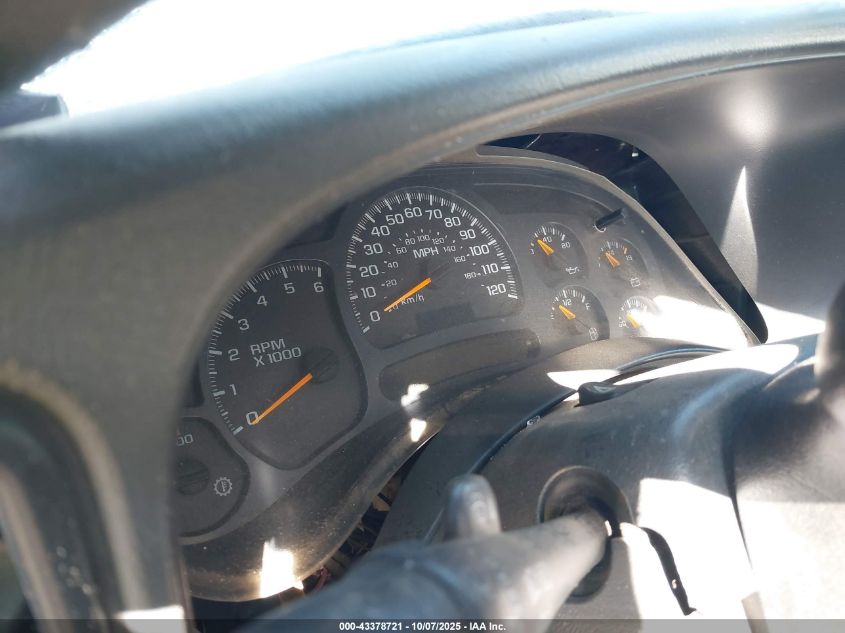 2005 Chevrolet Silverado 1500Hd Ls VIN: 1GCGK13U35F809686 Lot: 43378721