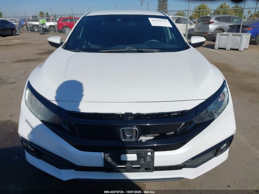 2020 Honda Civic Sport VIN: 19XFC2F8XLE207694 Lot: 43378724