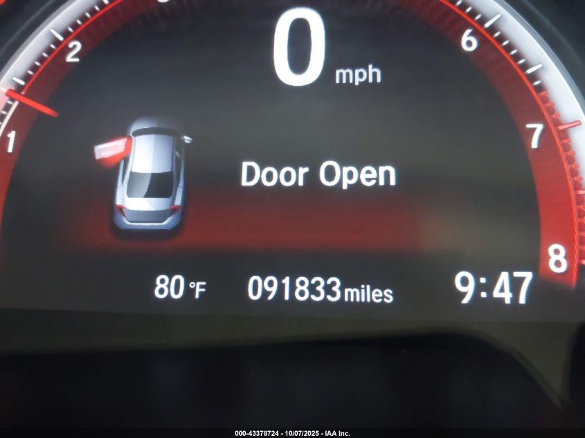 2020 Honda Civic Sport VIN: 19XFC2F8XLE207694 Lot: 43378724