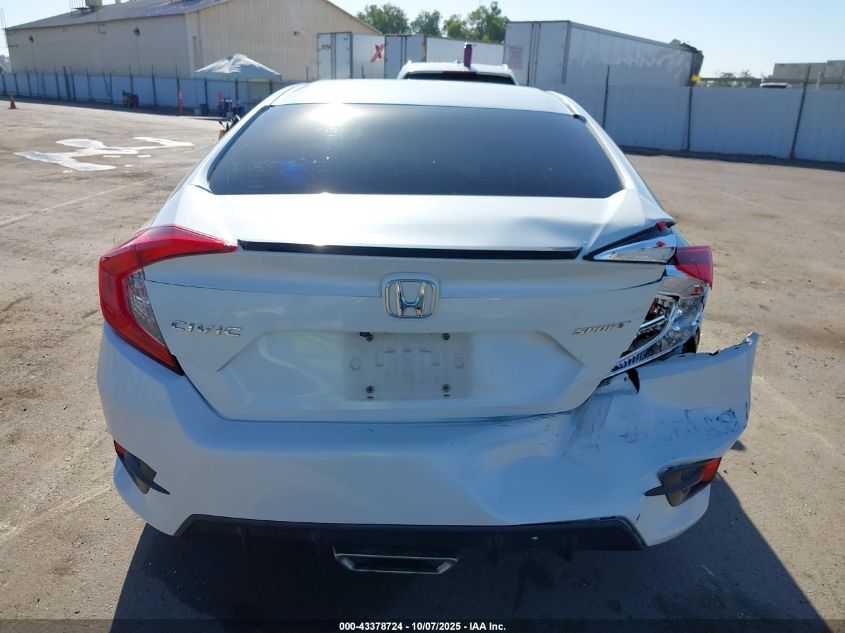 2020 Honda Civic Sport VIN: 19XFC2F8XLE207694 Lot: 43378724