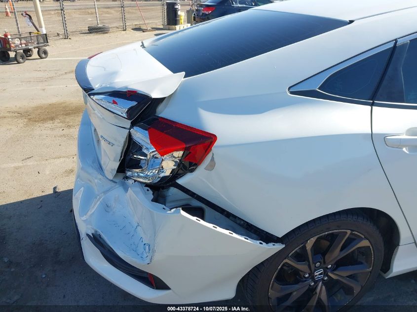 2020 Honda Civic Sport VIN: 19XFC2F8XLE207694 Lot: 43378724