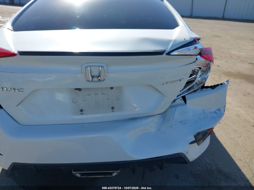 2020 Honda Civic Sport VIN: 19XFC2F8XLE207694 Lot: 43378724