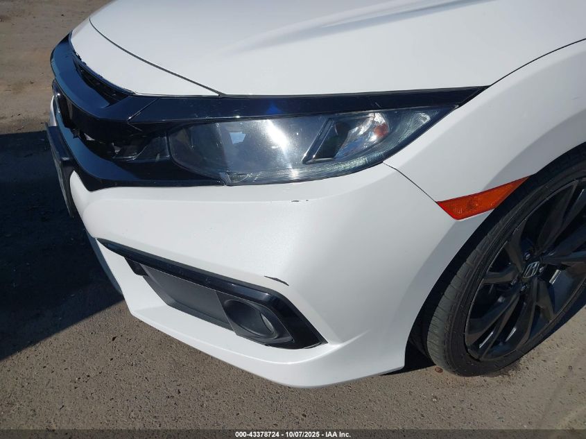 2020 Honda Civic Sport VIN: 19XFC2F8XLE207694 Lot: 43378724