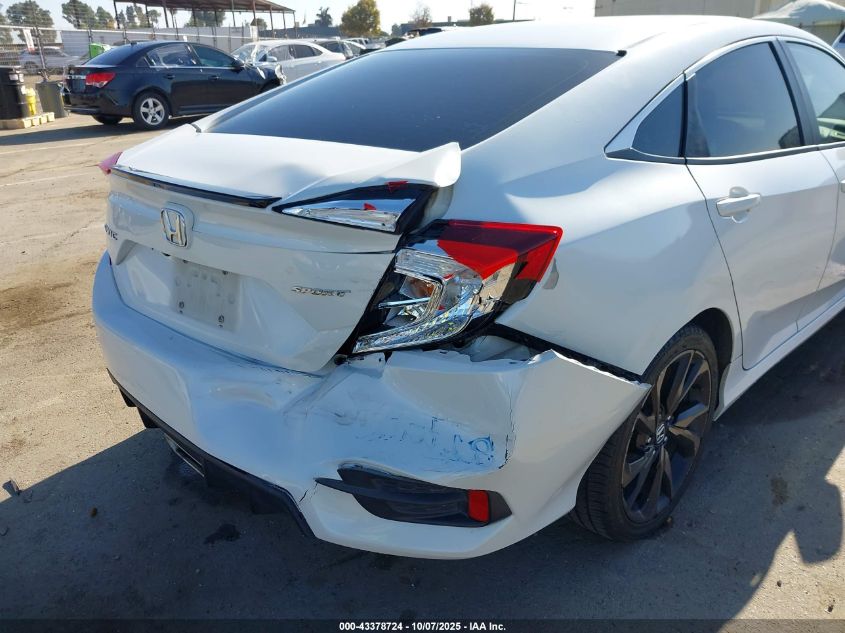 2020 Honda Civic Sport VIN: 19XFC2F8XLE207694 Lot: 43378724