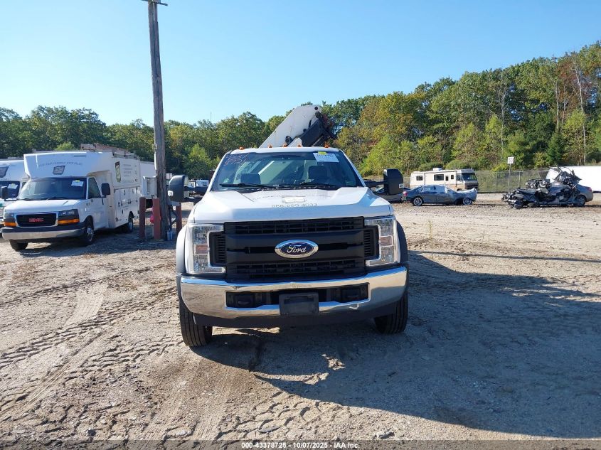 2019 Ford F-550 Chassis Xl VIN: 1FDUF5GY5KDA22866 Lot: 43378725