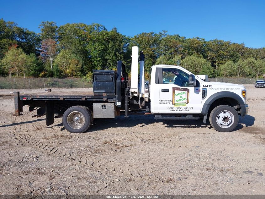 2019 Ford F-550 Chassis Xl VIN: 1FDUF5GY5KDA22866 Lot: 43378725