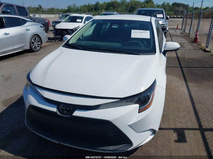 2024 Toyota Corolla Le VIN: 5YFB4MDE8RP104183 Lot: 43378727