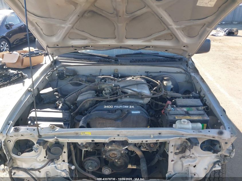 2002 Toyota Tacoma Base V6 VIN: 5TEWN72N92Z032820 Lot: 43378730