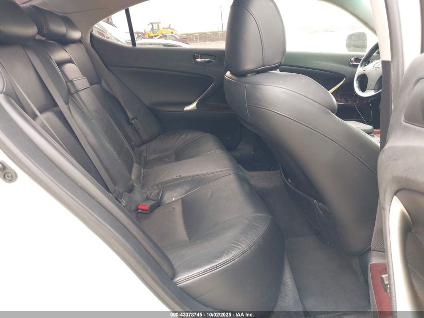 2008 Lexus Is 250 VIN: JTHBK262982069565 Lot: 43378745