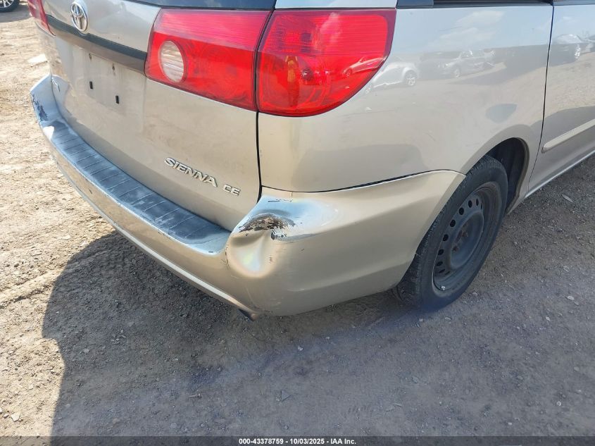 2010 Toyota Sienna Ce VIN: 5TDKK4CCXAS318433 Lot: 43378759