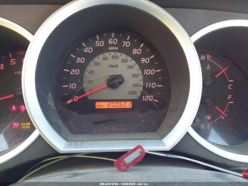 2005 Toyota Tacoma VIN: 5TEUX42N45Z110764 Lot: 43378768