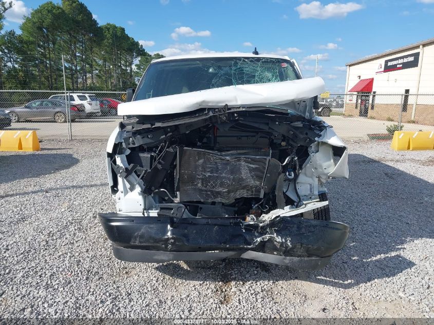 2025 Chevrolet Express Cargo Rwd 2500 Extended Wheelbase Wt VIN: 1GCWGBFP0S1214067 Lot: 43378777