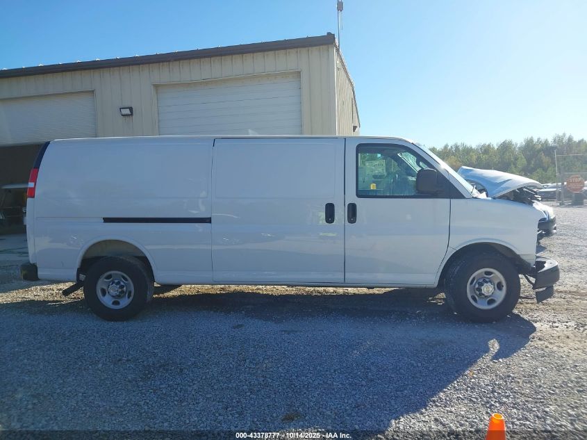 2025 Chevrolet Express Cargo Rwd 2500 Extended Wheelbase Wt VIN: 1GCWGBFP0S1214067 Lot: 43378777