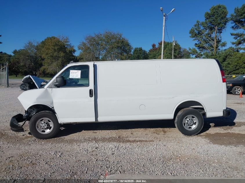 2025 Chevrolet Express Cargo Rwd 2500 Extended Wheelbase Wt VIN: 1GCWGBFP0S1214067 Lot: 43378777
