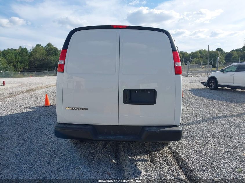 2025 Chevrolet Express Cargo Rwd 2500 Extended Wheelbase Wt VIN: 1GCWGBFP0S1214067 Lot: 43378777