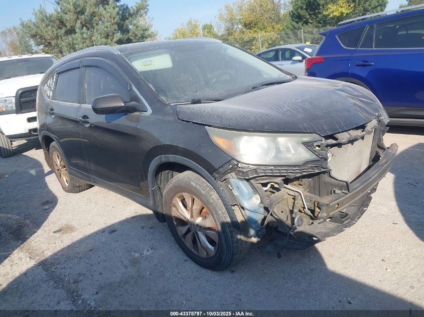 2013 HONDA CR-V EX-L - 5J6RM4H74DL008380