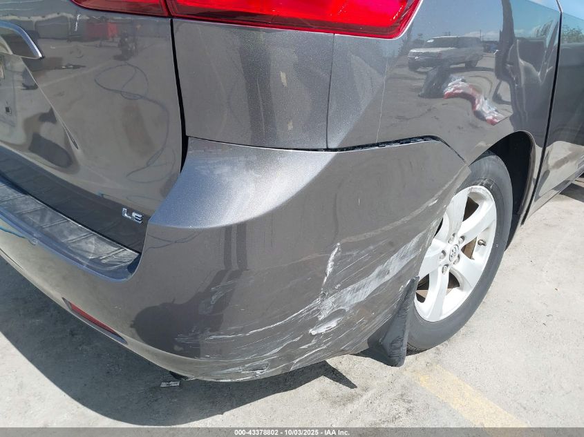 2016 Toyota Sienna Le 8 Passenger VIN: 5TDKK3DC2GS753125 Lot: 43378802