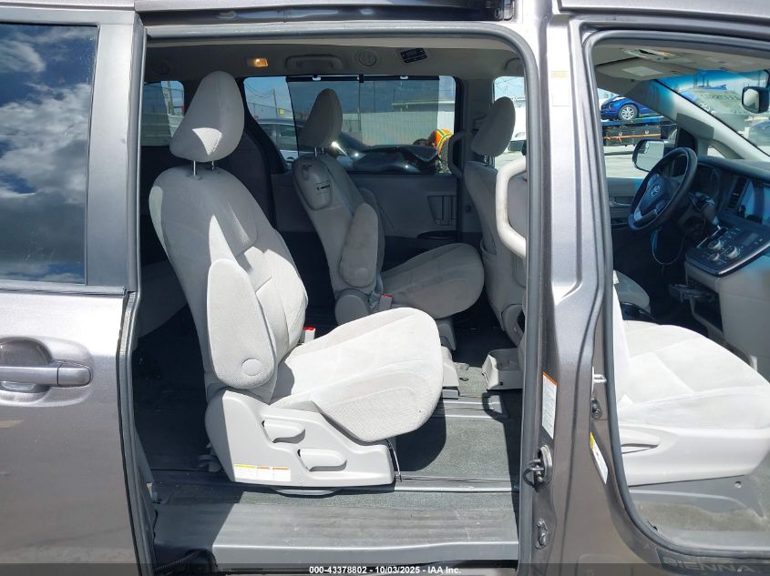 2016 Toyota Sienna Le 8 Passenger VIN: 5TDKK3DC2GS753125 Lot: 43378802