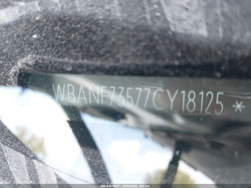 2007 BMW 530Xi VIN: WBANF73577CY18125 Lot: 43378827