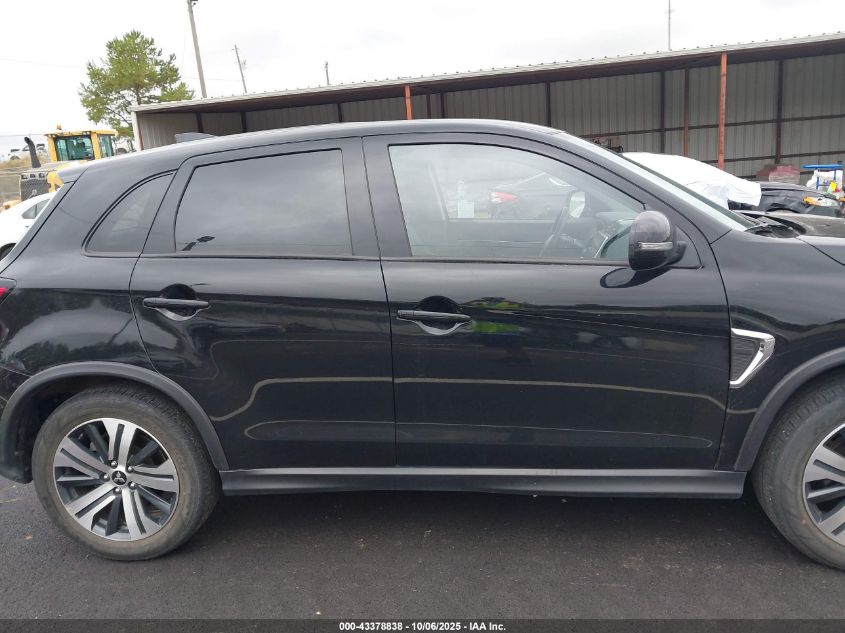 2024 Mitsubishi Outlander Sport 2.0 Es Awc/2.0 Le Awc/2.0 Ralliart Awc/2.0 S Awc/2.0 Se Awc/2.0 Trail Edition Awc VIN: JA4ARUAU5RU020361 Lot: 43378838