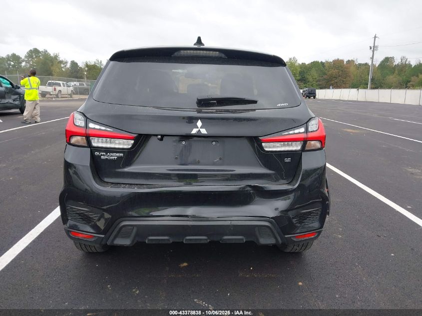 2024 Mitsubishi Outlander Sport 2.0 Es Awc/2.0 Le Awc/2.0 Ralliart Awc/2.0 S Awc/2.0 Se Awc/2.0 Trail Edition Awc VIN: JA4ARUAU5RU020361 Lot: 43378838