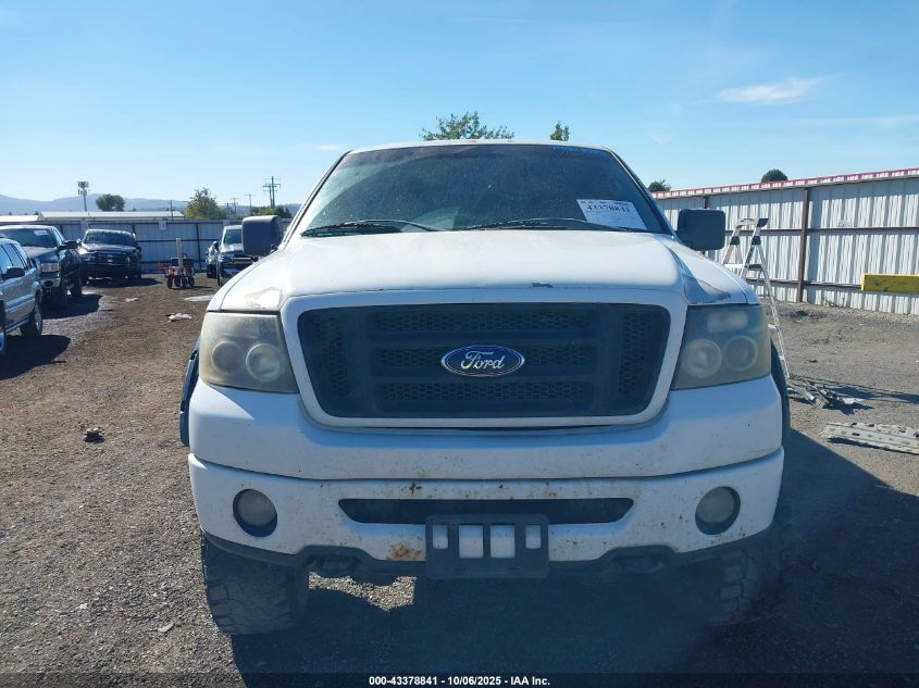 2007 Ford F-150 Fx4/Lariat/Xlt VIN: 1FTPW14V97FB01442 Lot: 43378841
