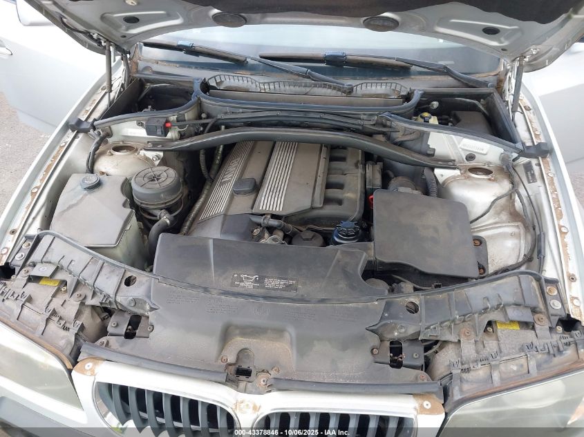 2005 BMW X3 2.5I VIN: WBXPA73445WC49138 Lot: 43378846