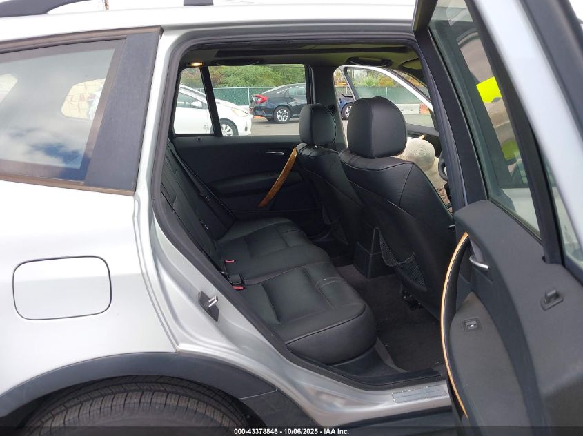 2005 BMW X3 2.5I VIN: WBXPA73445WC49138 Lot: 43378846