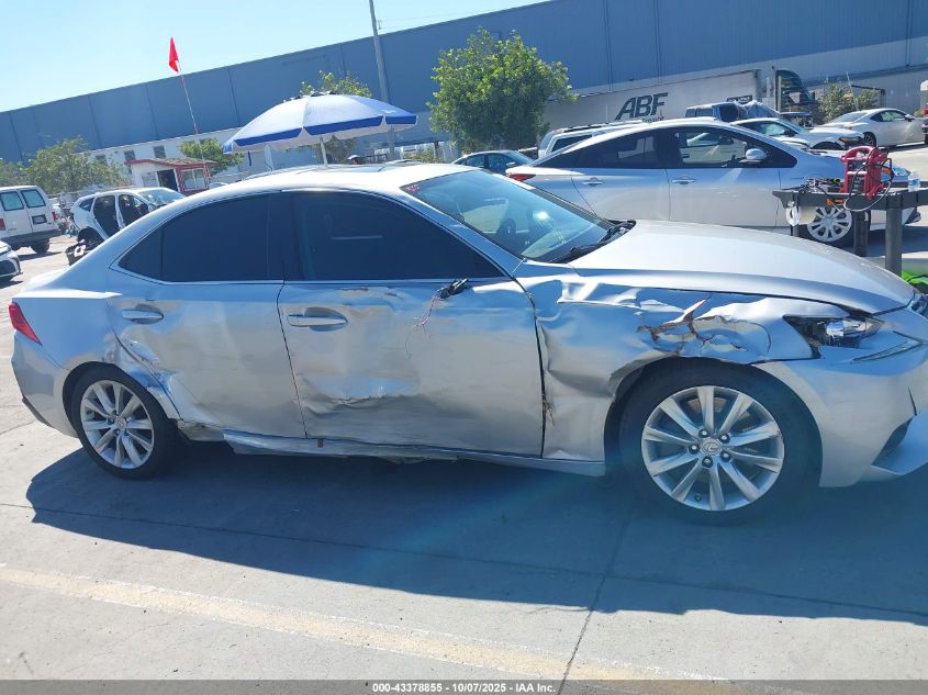2016 Lexus Is 200T VIN: JTHBA1D29G5023604 Lot: 43378855