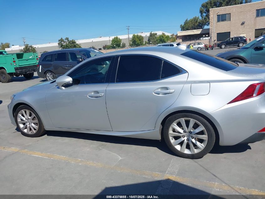 2016 Lexus Is 200T VIN: JTHBA1D29G5023604 Lot: 43378855