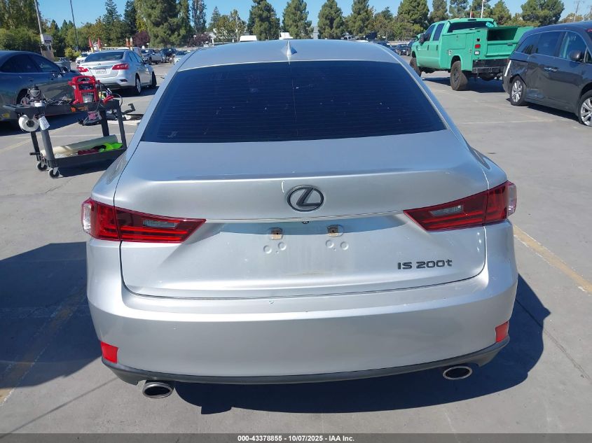 2016 Lexus Is 200T VIN: JTHBA1D29G5023604 Lot: 43378855