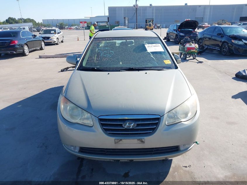 2007 Hyundai Elantra Gls/Limited/Se VIN: KMHDU46D77U028254 Lot: 43378861