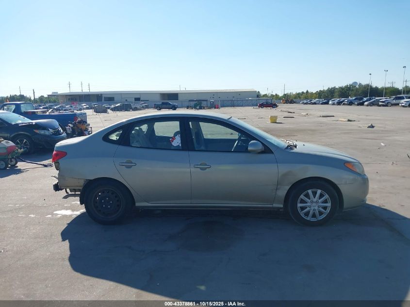 2007 Hyundai Elantra Gls/Limited/Se VIN: KMHDU46D77U028254 Lot: 43378861