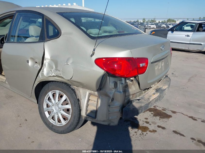 2007 Hyundai Elantra Gls/Limited/Se VIN: KMHDU46D77U028254 Lot: 43378861