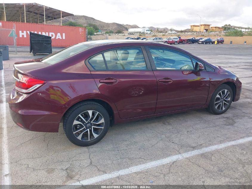 2013 Honda Civic Ex VIN: 19XFB2F8XDE000985 Lot: 43378862