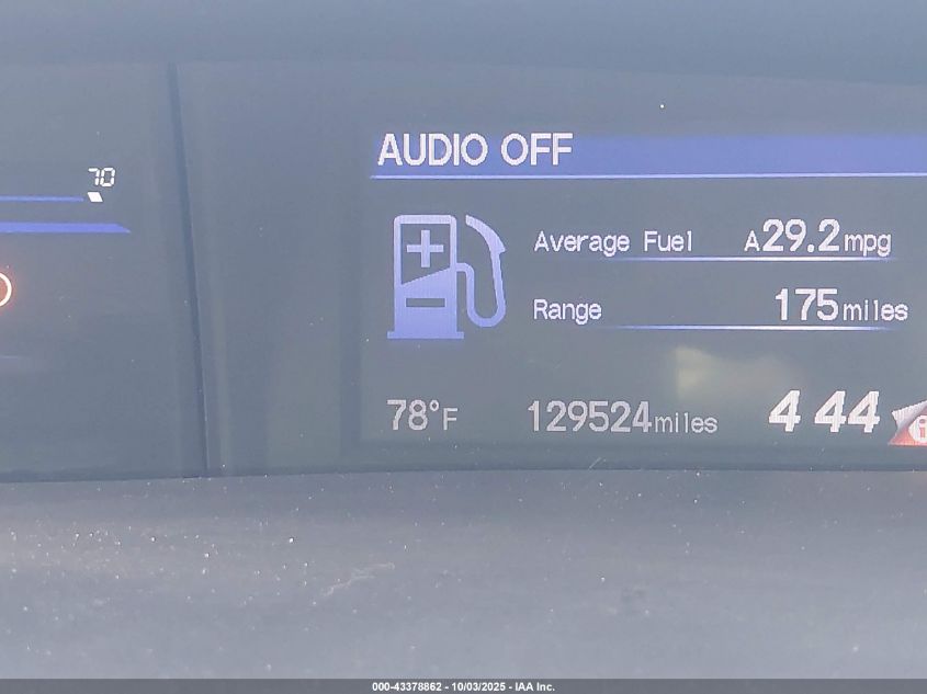 2013 Honda Civic Ex VIN: 19XFB2F8XDE000985 Lot: 43378862