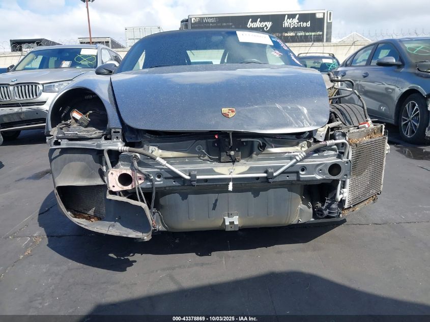 2008 Porsche Boxster VIN: WP0CA29818U712245 Lot: 43378869