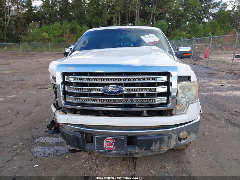 2013 Ford F-150 Lariat VIN: 1FTFW1CF1DFC39316 Lot: 43378894