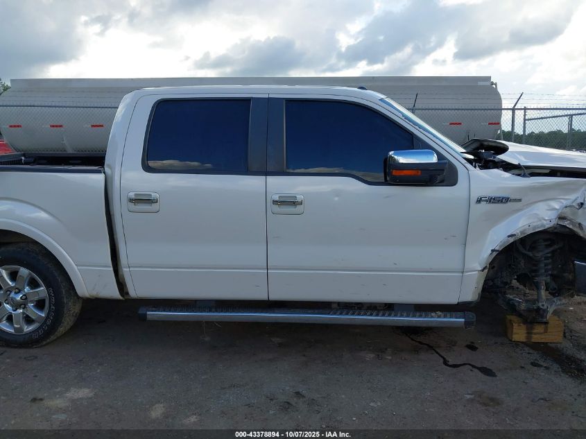 2013 Ford F-150 Lariat VIN: 1FTFW1CF1DFC39316 Lot: 43378894