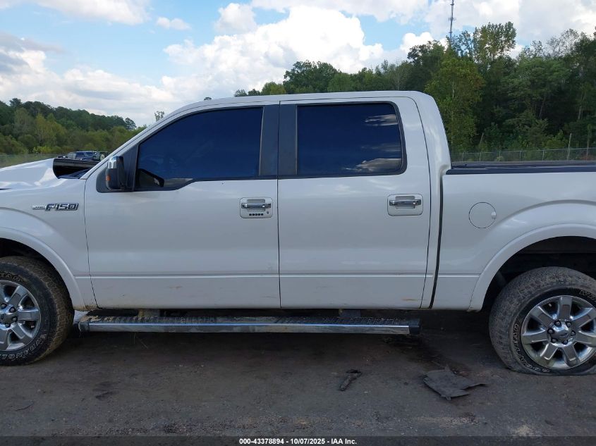 2013 Ford F-150 Lariat VIN: 1FTFW1CF1DFC39316 Lot: 43378894