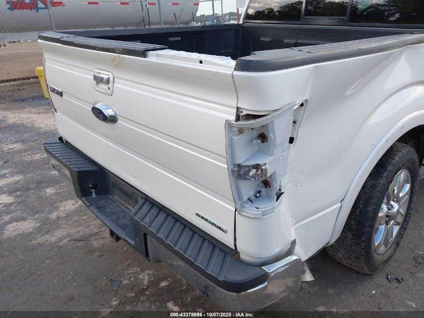 2013 Ford F-150 Lariat VIN: 1FTFW1CF1DFC39316 Lot: 43378894