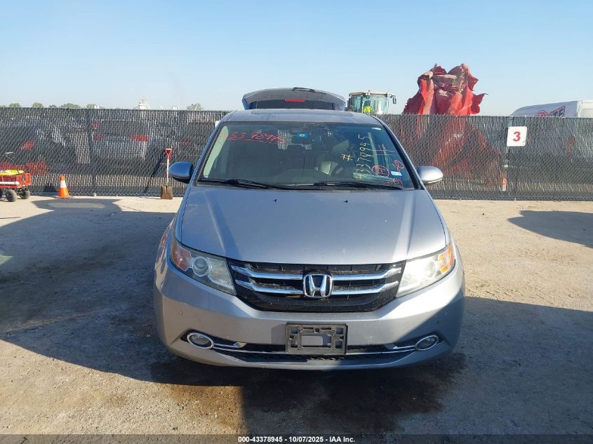 2016 Honda Odyssey Touring/Touring Elite VIN: 5FNRL5H98GB046489 Lot: 43378945